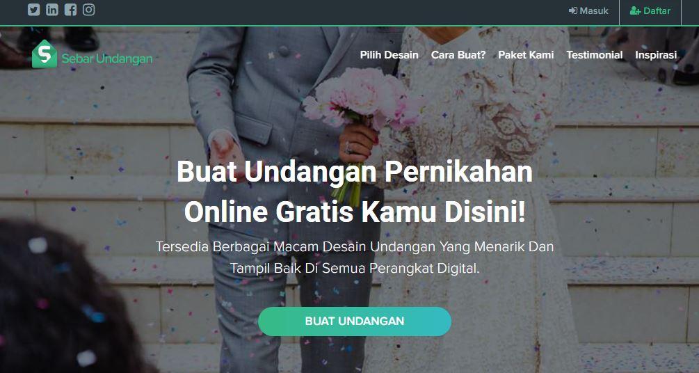 Situs Untuk Membuat Undangan Pernikahan Gratis